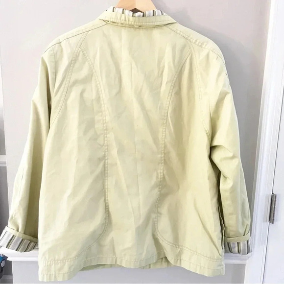 Mackintosh New England Rain Coat Jacket Green Windbreaker Size PL - Picture 4 of 6